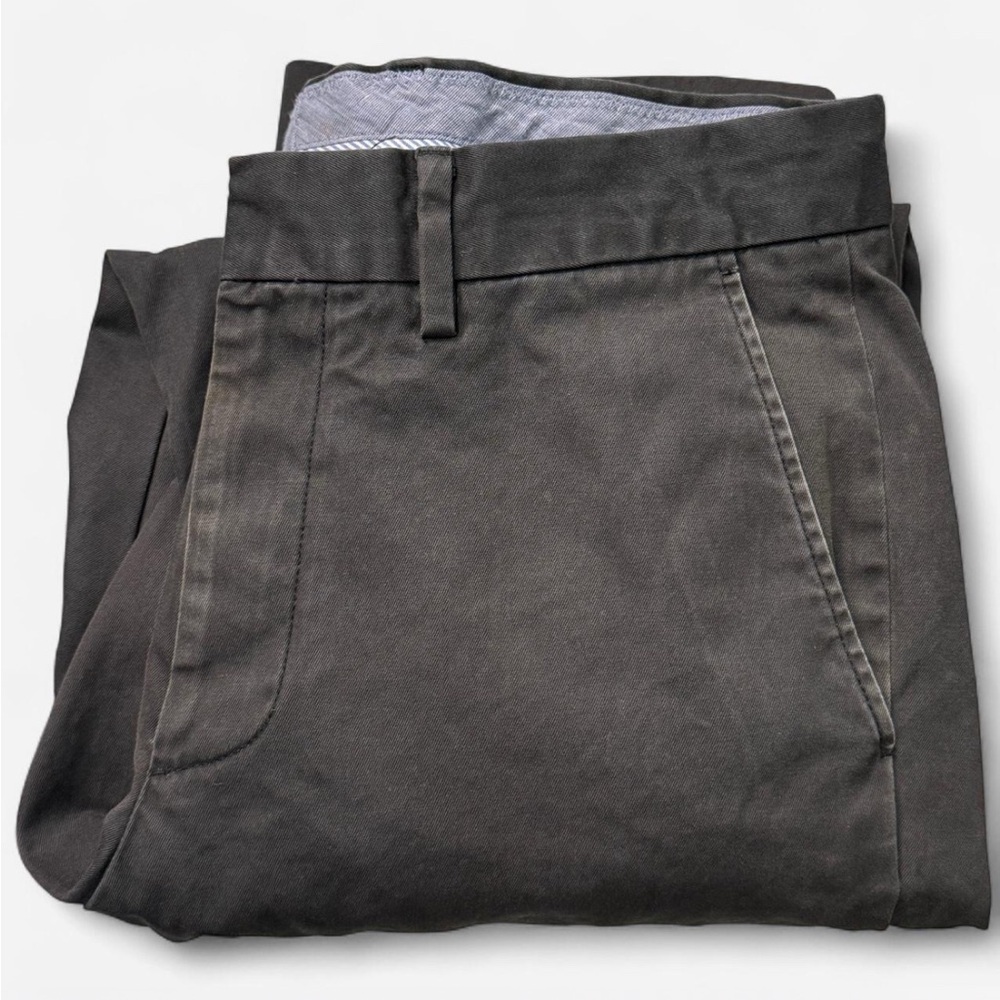 J. Crew Chino Men’s Slim Pants 30x30 Straight Leg Preppy Skate Black Faded - Picture 7 of 8